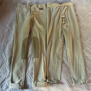 2 pairs of girls Kerrits riding jodpurs/ tights.